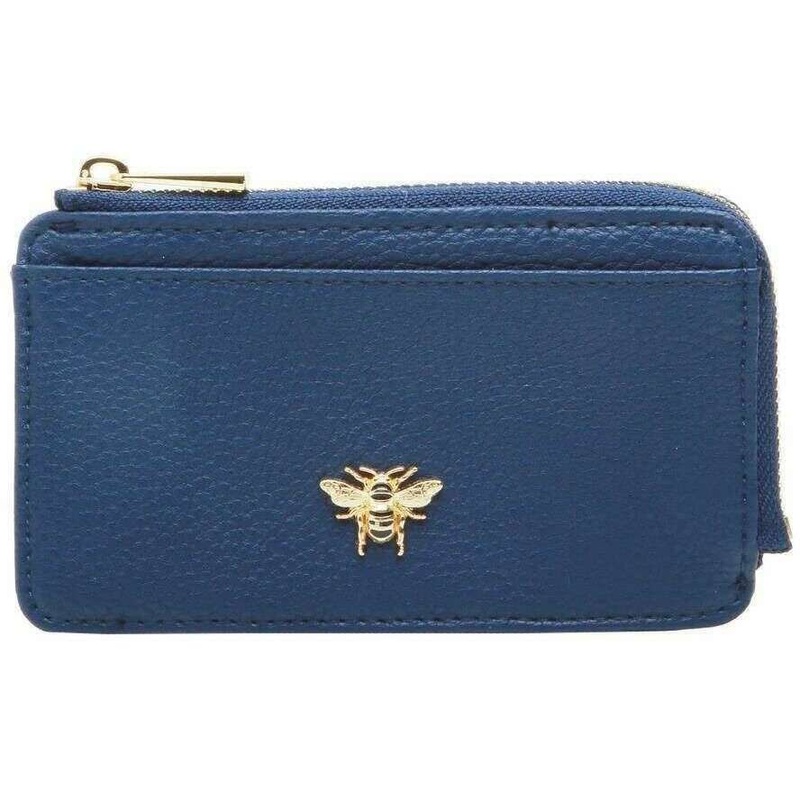 Alice Wheeler London Bath Coin Card Purse – Navy