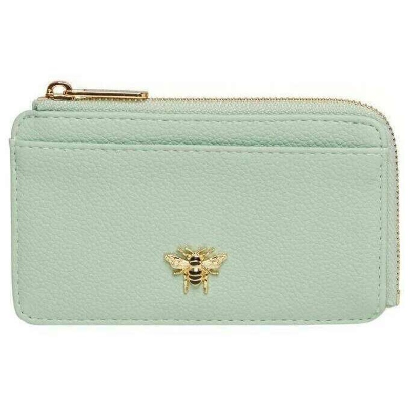 Alice Wheeler London Bath Coin Card Purse – Pastel Mint Green