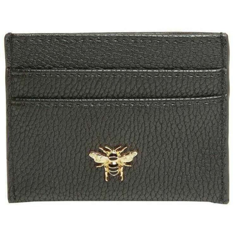 Alice Wheeler London Bow Card Holder – Black