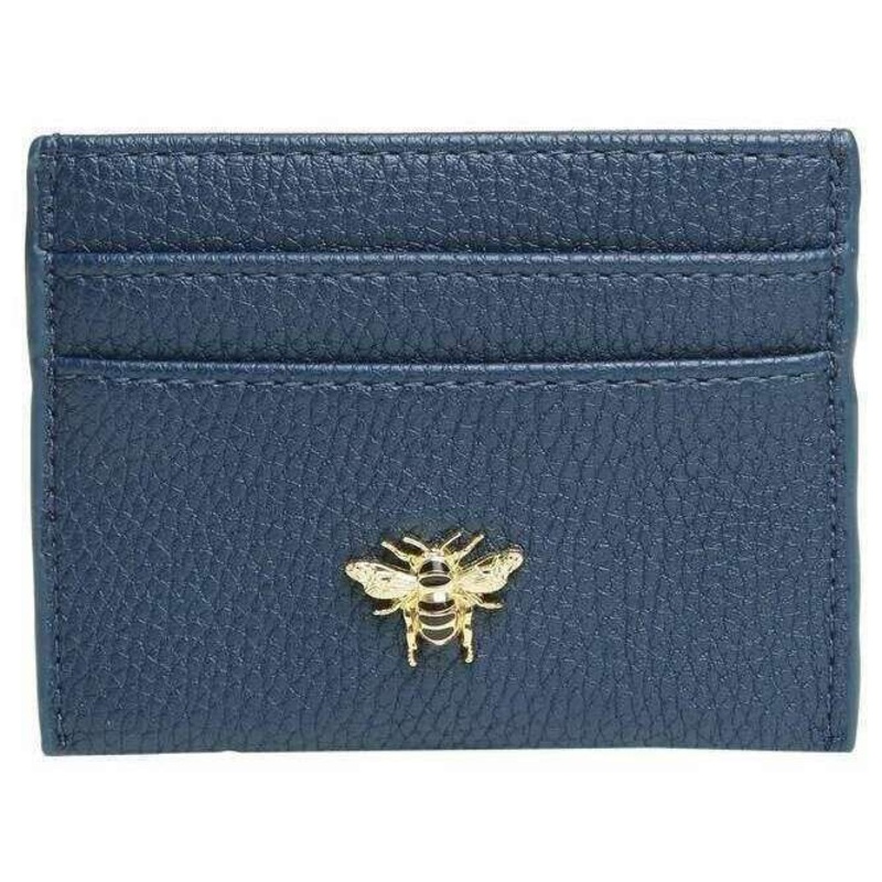 Alice Wheeler London Bow Card Holder – Navy