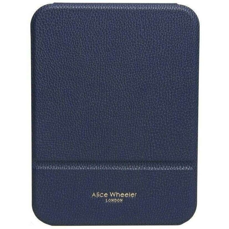 Alice Wheeler London Folding Travel Mirror – Navy