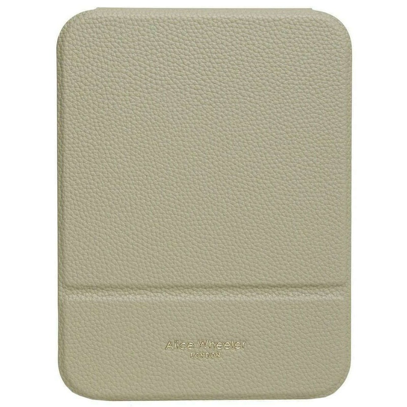 Alice Wheeler London Folding Travel Mirror – Pistachio Green