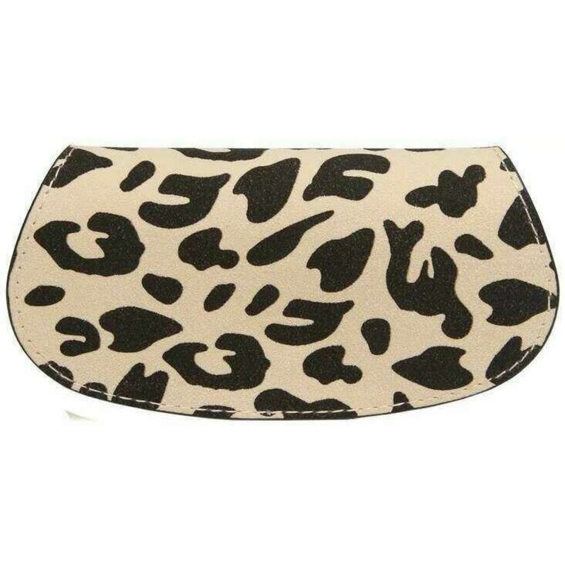 Alice Wheeler London Glasses Case – Beige Leopard
