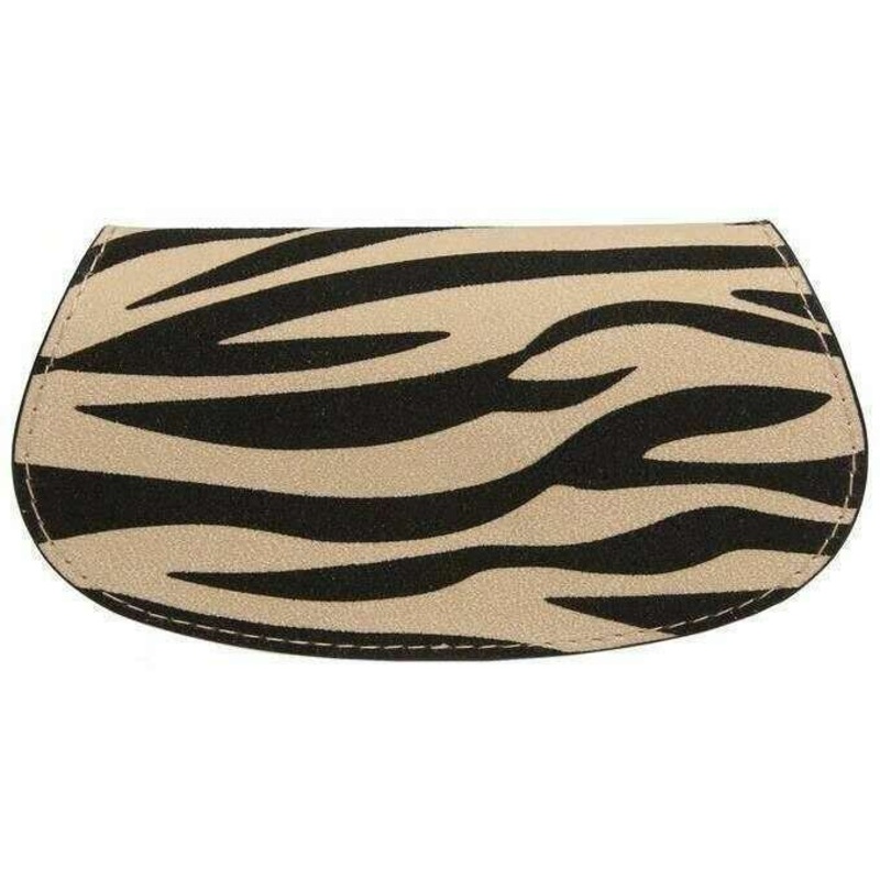 Alice Wheeler London Glasses Case – Beige Zebra