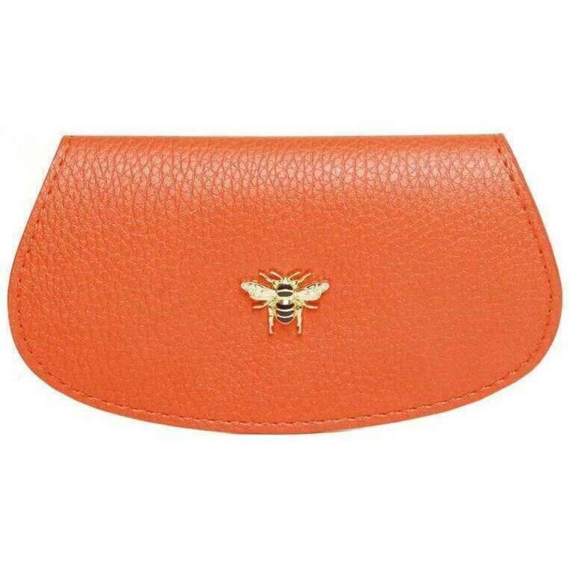 Alice Wheeler London Glasses Case – Orange