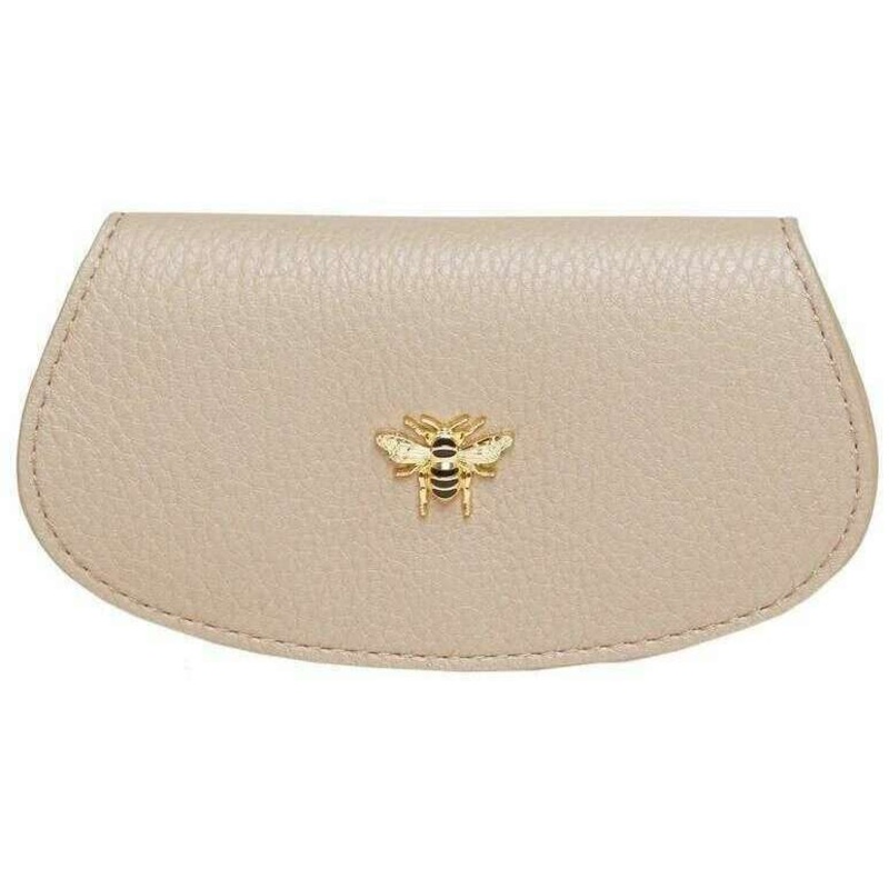 Alice Wheeler London Glasses Case – Stone Beige