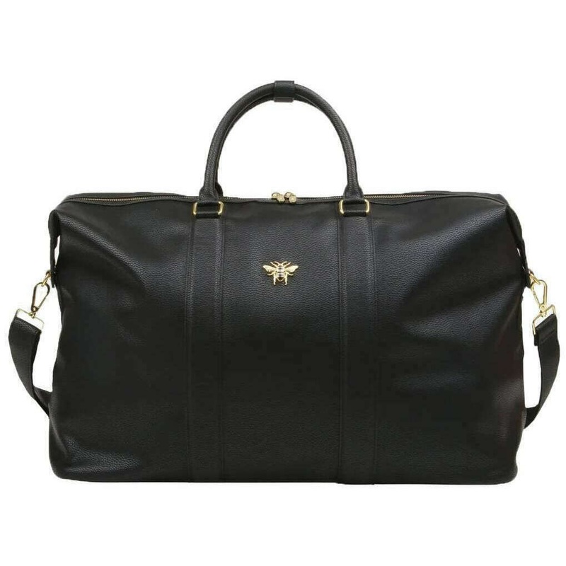 Alice Wheeler London Marylebone Weekend Bag – Black