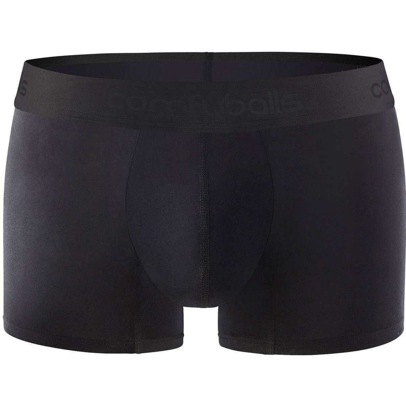 Comfyballs Cotton Regular Boxer – Ghost Black