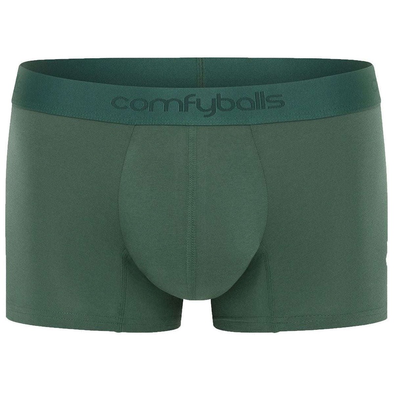 Comfyballs Cotton Regular Boxer – Ghost Moss Khaki