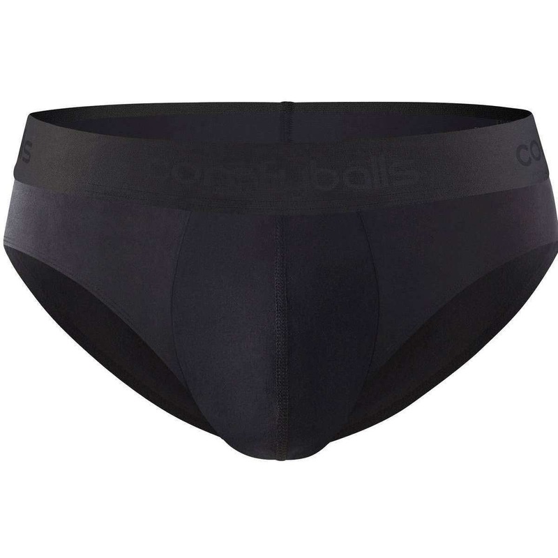 Comfyballs Performance 2 Pack Brief – Ghost Black