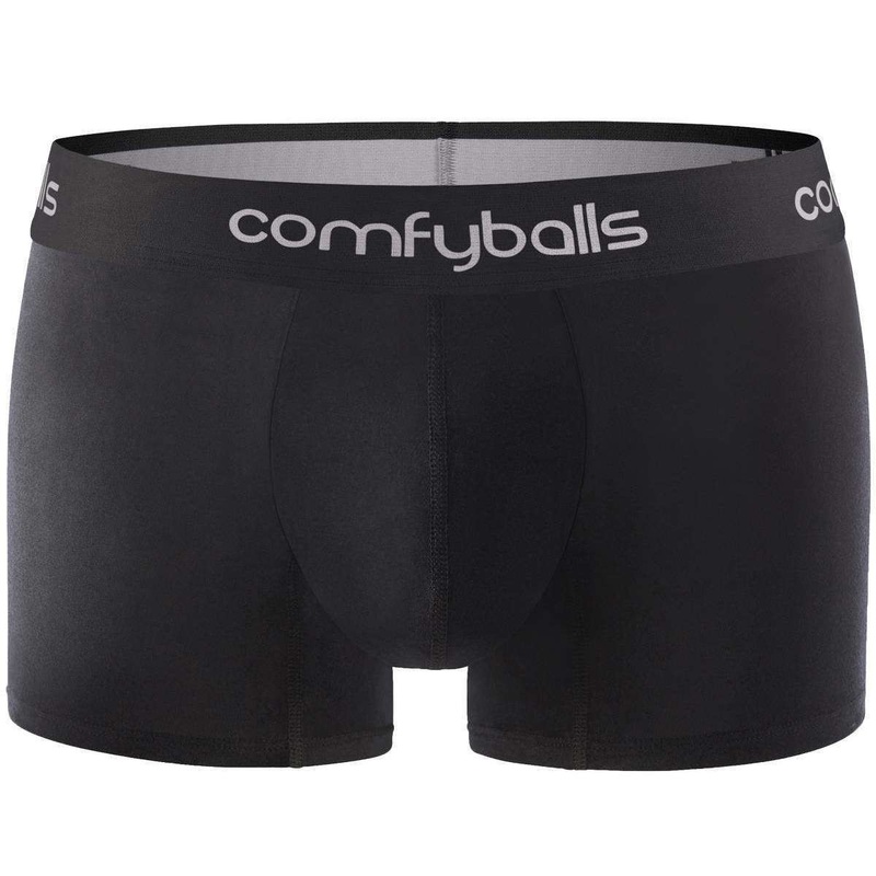 Comfyballs Performance Regular Boxers – Pitch Black