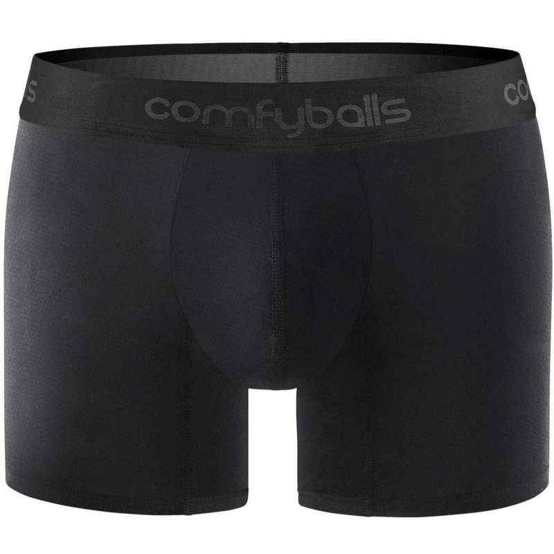 Comfyballs Performance Superlight Long Boxer – Pitch Black