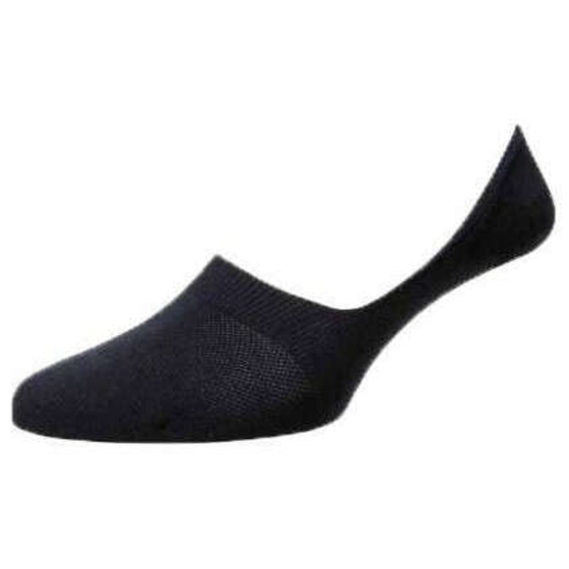 Pantherella Rio No Show Egyptian Cotton Invisible Socks – Navy