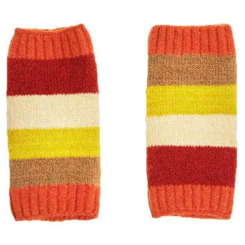 Powder Lilia Wrist Warmers – Sunset Mix