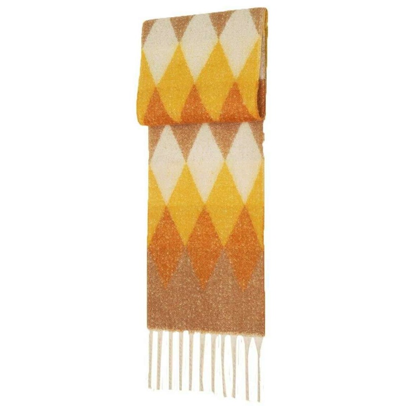 Powder Lulu Cosy Scarf – Mustard Mix