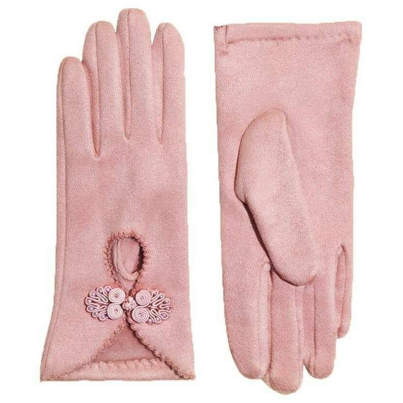Powder Suki Gloves – Petal Pink