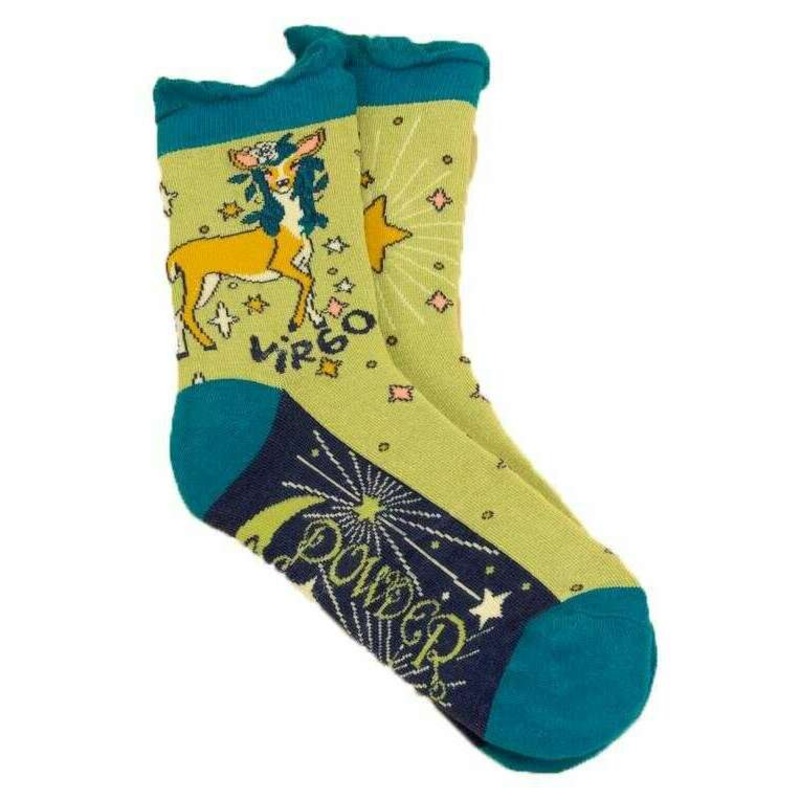 Powder Virgo Ankle Socks – Mint Green