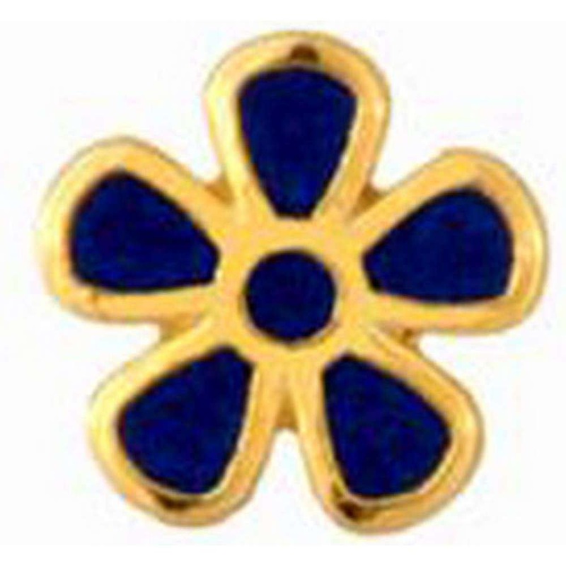 David Van Hagen Forgetmenot Tie Tac – Blue
