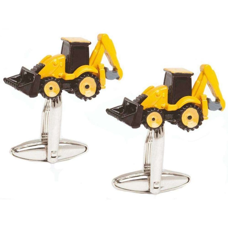 Zennor Digger Cufflinks – Yellow