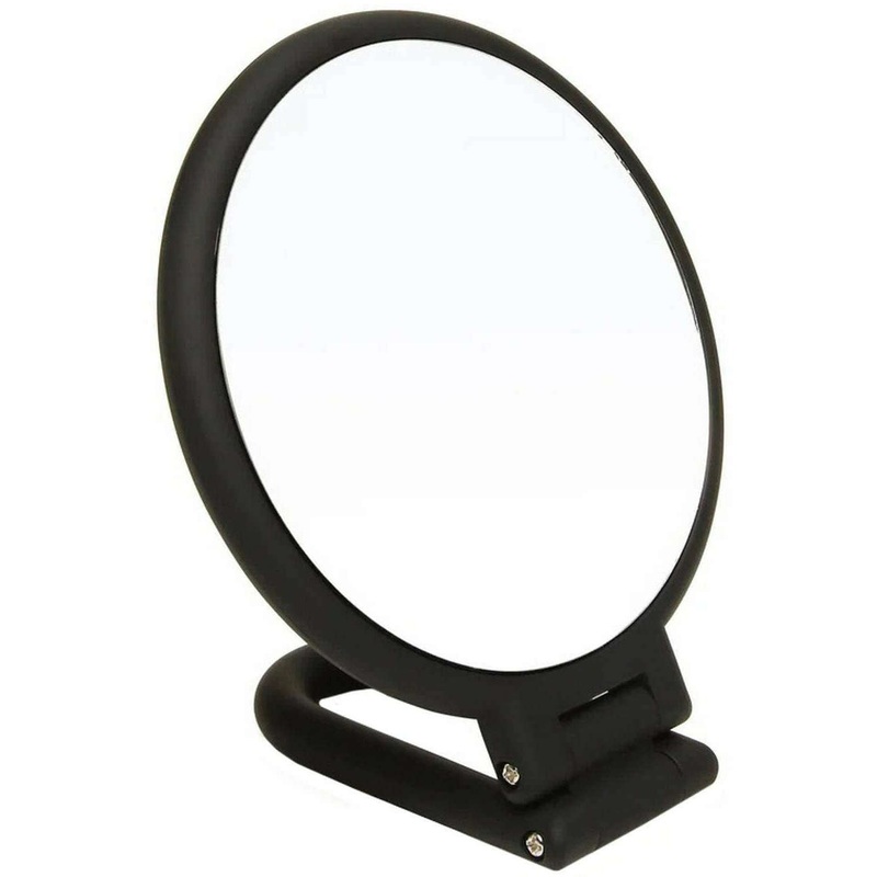Alice Wheeler London Soft Touch Hand Mirror – Black