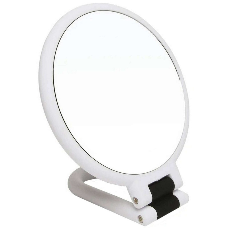 Alice Wheeler London Soft Touch Hand Mirror – White