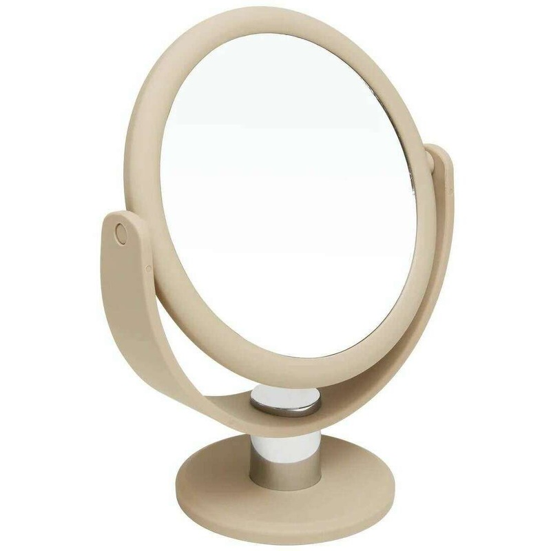 Alice Wheeler London Soft Touch Vanity Mirror – Stone Beige