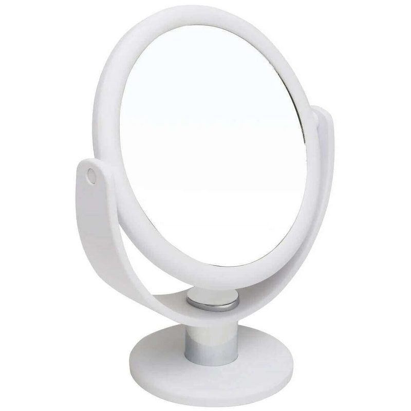 Alice Wheeler London Soft Touch Vanity Mirror – White