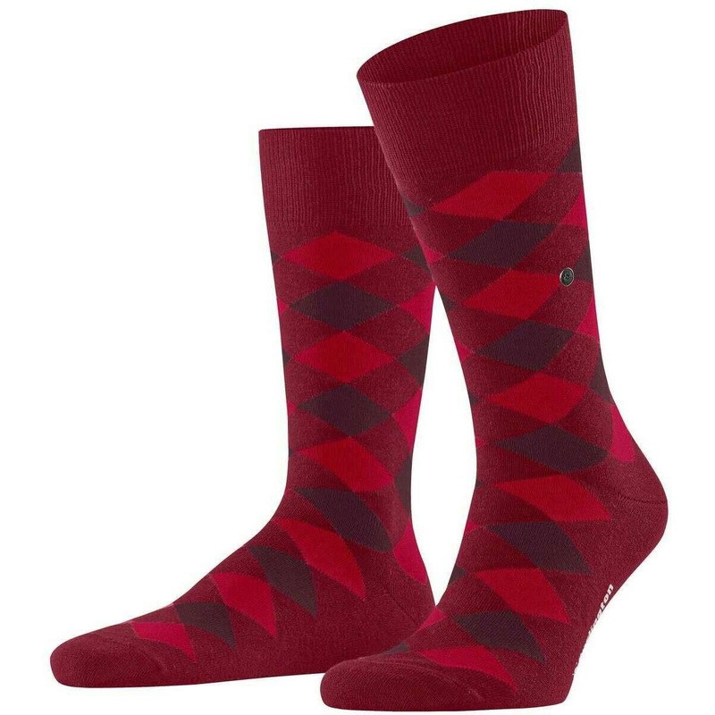 Burlington Danny Socks – Cranberry Red