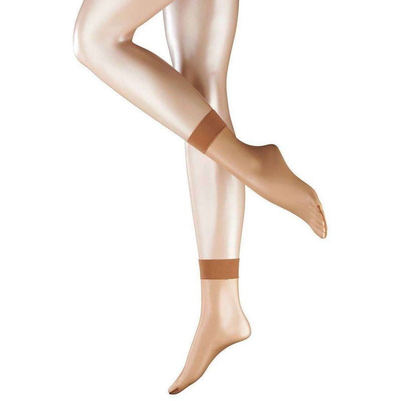 Falke Sheila 12 Denier Ultra-Transparent Sensitive Top Anklet Tights – Brasil Beige