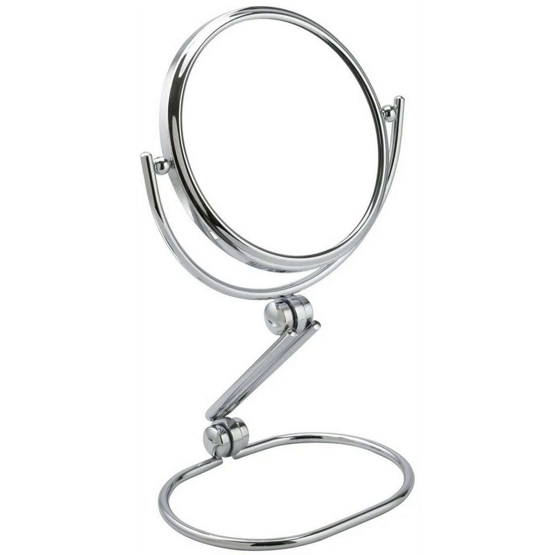 Alice Wheeler London 5x Magnification Folding Mirror – Chrome