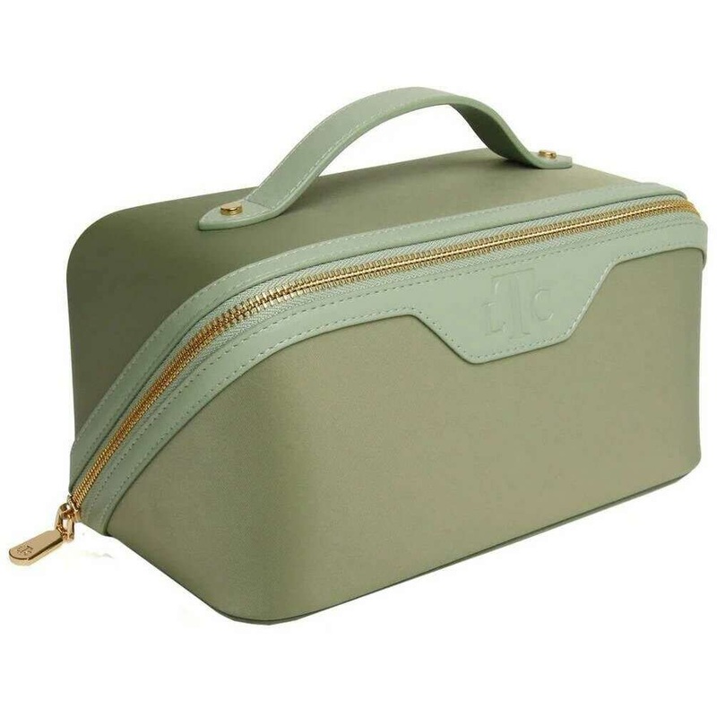Alice Wheeler London LTC Train Case – Sage Green