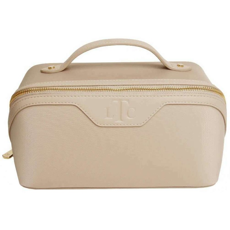 Alice Wheeler London LTC Train Case – Stone Beige