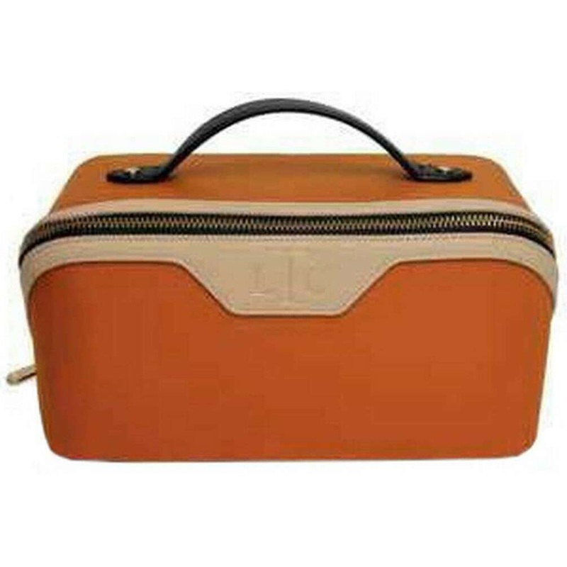 Alice Wheeler London LTC Train Case – Tan/Black
