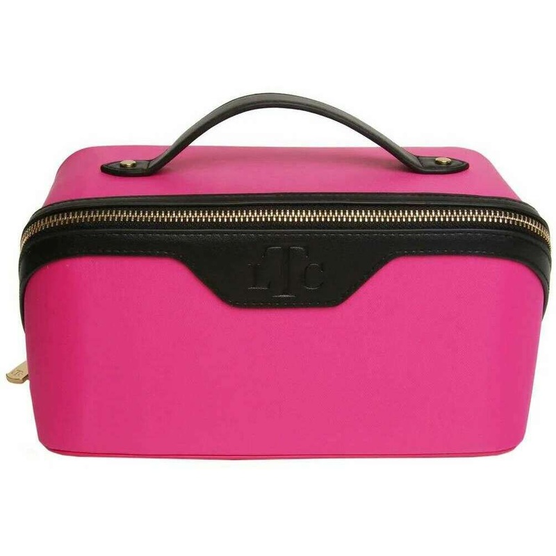 Alice Wheeler London LTC Two-Tone Train Case – Pink/Black