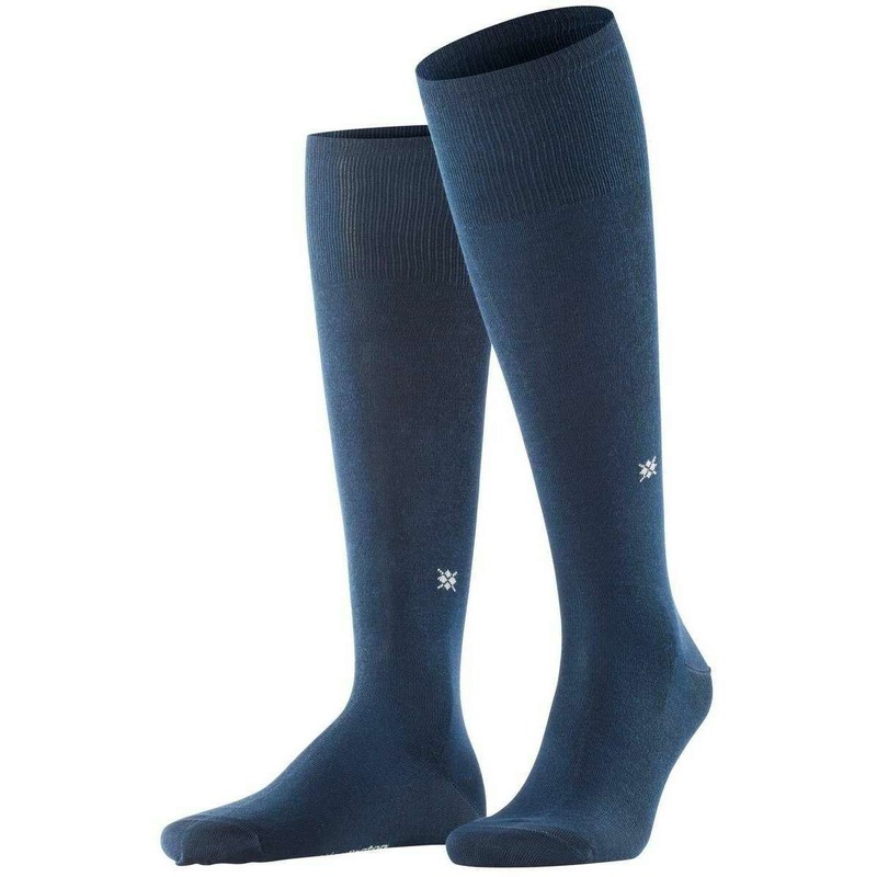 Burlington Dublin Knee High Socks – Marine Blue