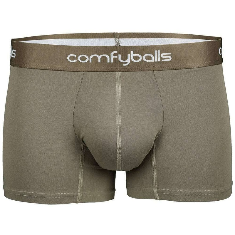 Comfyballs Comfycel Regular Boxer – Olive Green