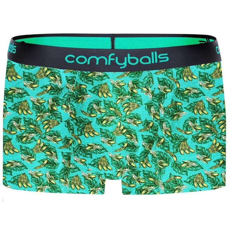 Comfyballs Cotton Regular Boxer – Banana Green