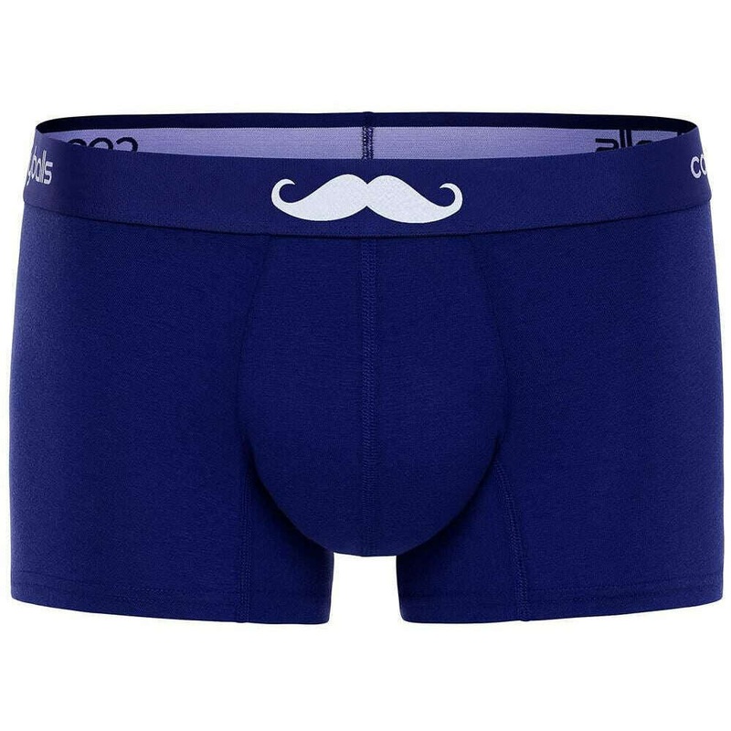 Comfyballs Cotton Regular Boxer – Blue Mustache