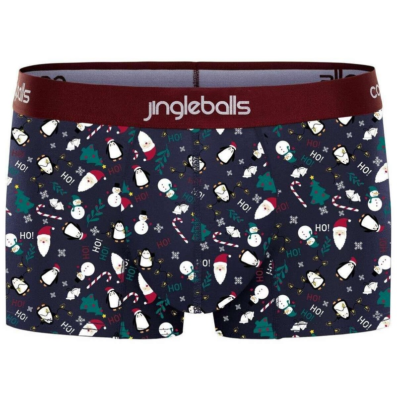 Comfyballs Cotton Regular Boxer – Christmas Blue