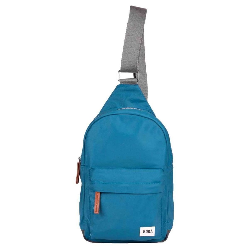 Roka Willesden B Sustainable Nylon Scooter Bag – Marine Blue