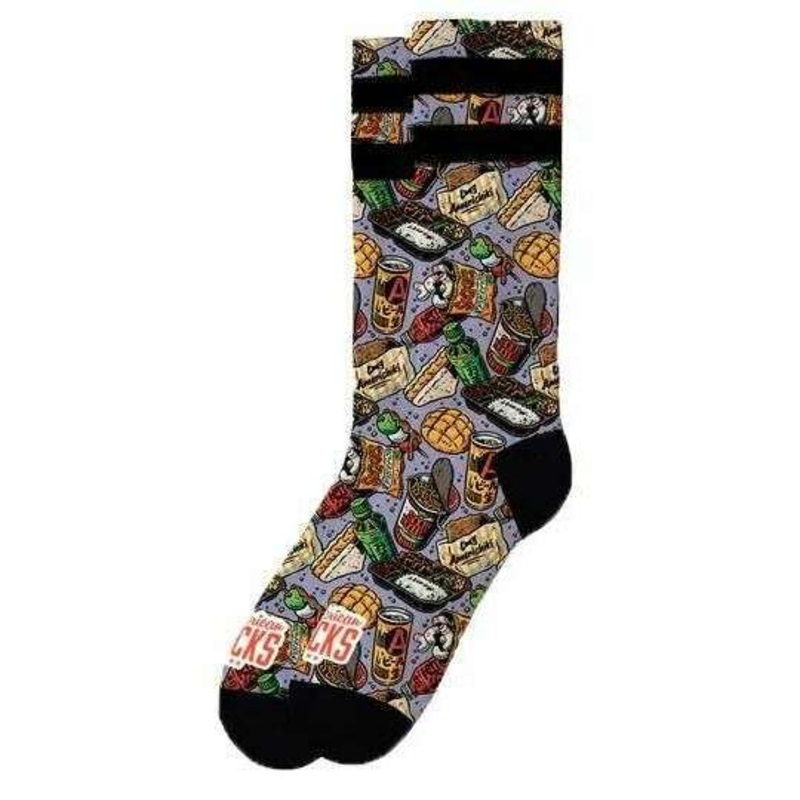 American Socks Yummies Mid High Socks – Purple