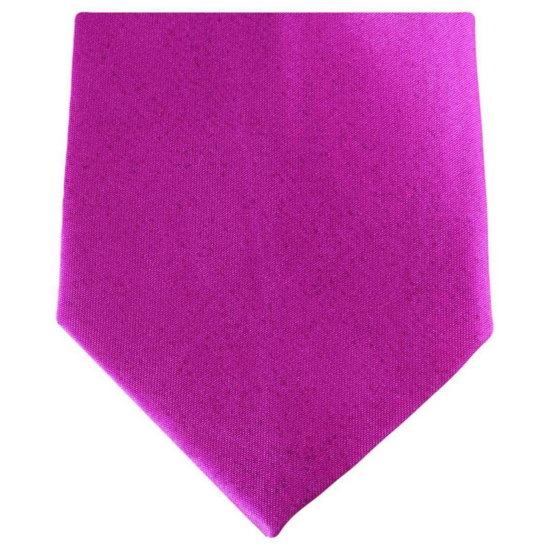 Knightsbridge Neckwear Regular Polyester Tie – Hot Pink