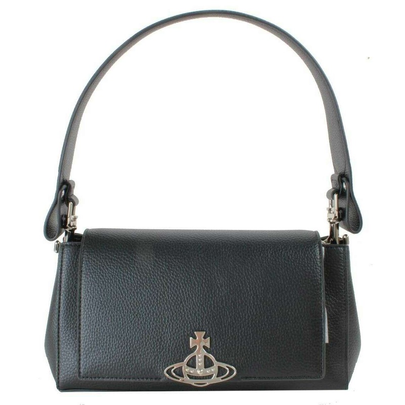 Vivienne Westwood Hazel Medium Handbag – Black
