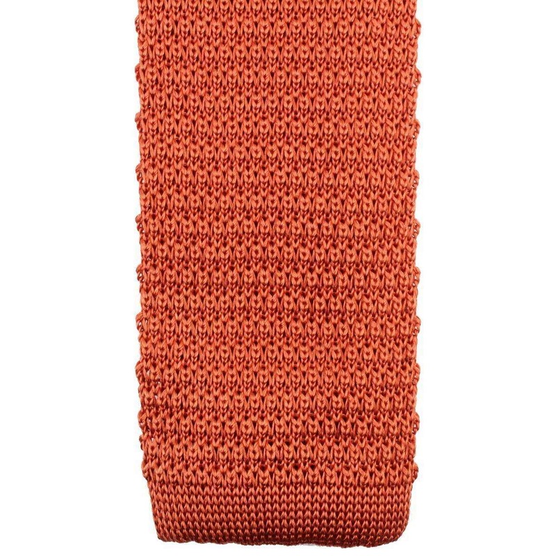 Knightsbridge Neckwear Knitted Tie – Bronze