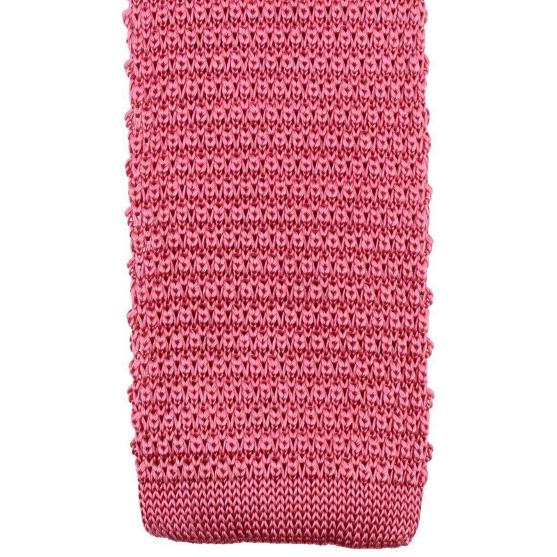 Knightsbridge Neckwear Knitted Tie – Pink