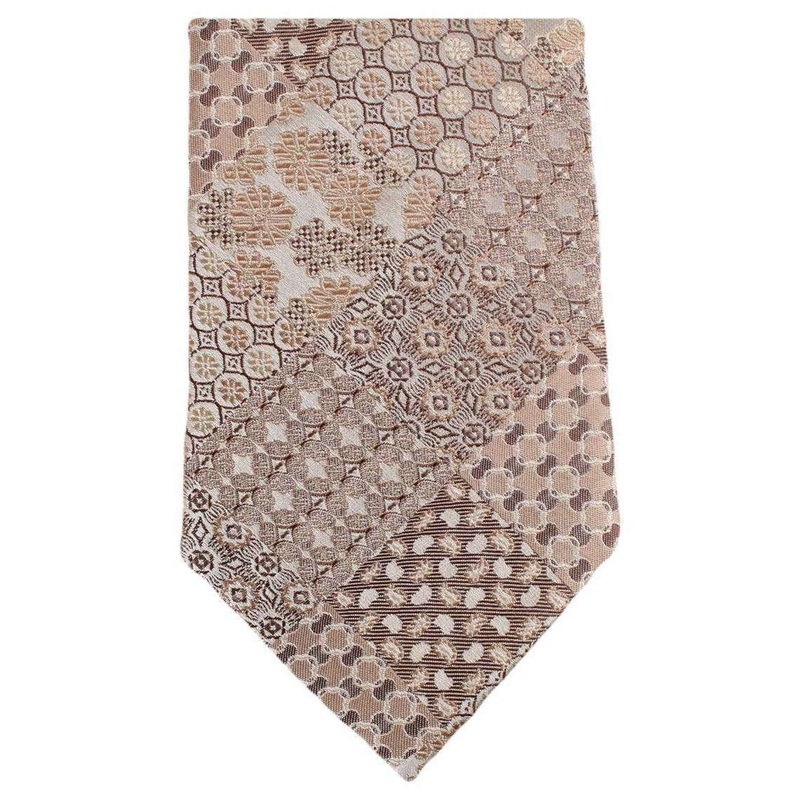 Knightsbridge Neckwear Multi Pattern Floral Tie – Beige