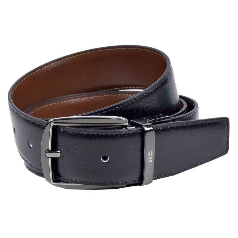 Miguel Bellido Classic Reversible Belt – Black/Medium Brown