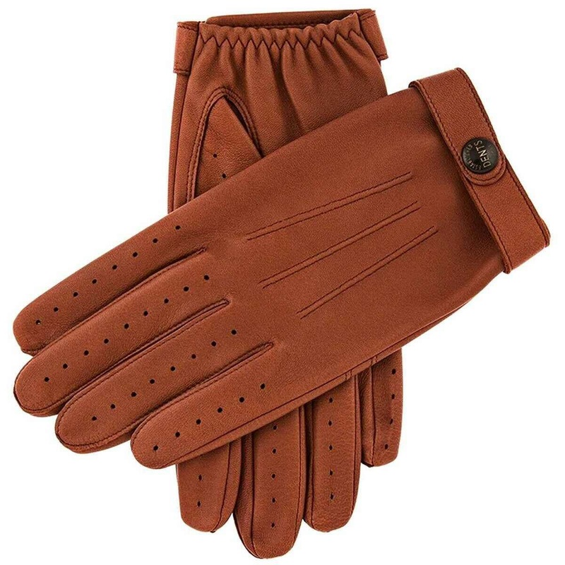 Dents Fleming Heritage Leather Driving Gloves – Highway Tan