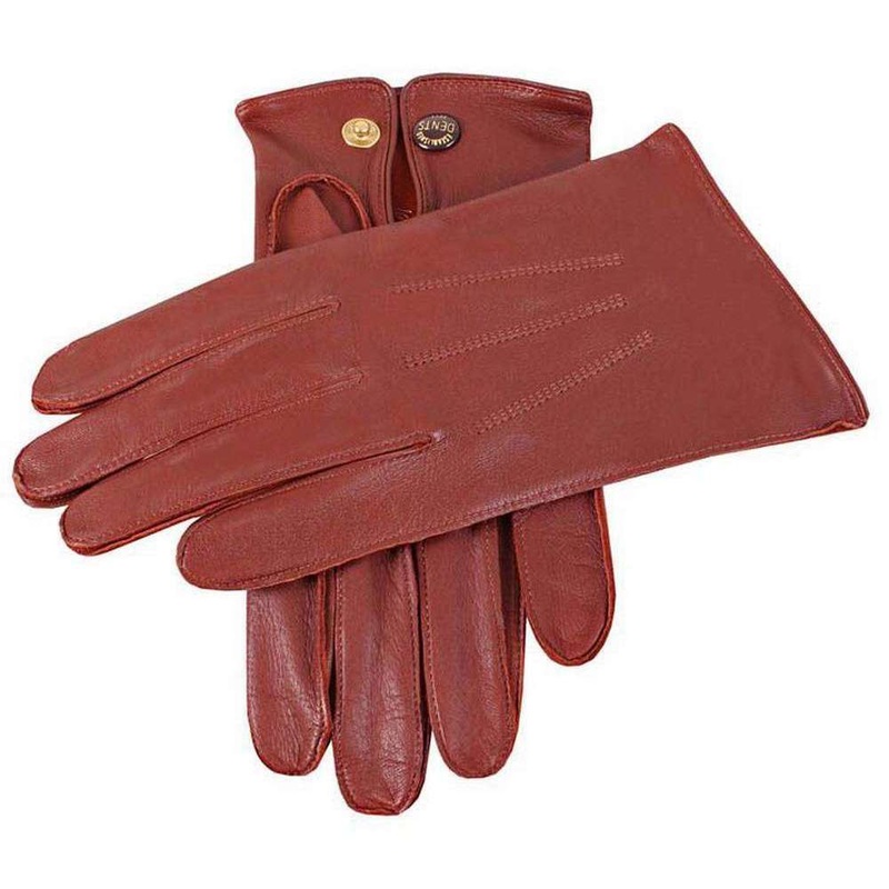 Dents Sandhurst Leather Gloves – English Tan