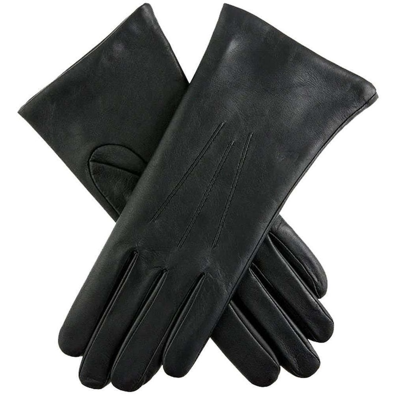 Dents Tina Shorter Finger Classic Hairsheep Leather Gloves – Black